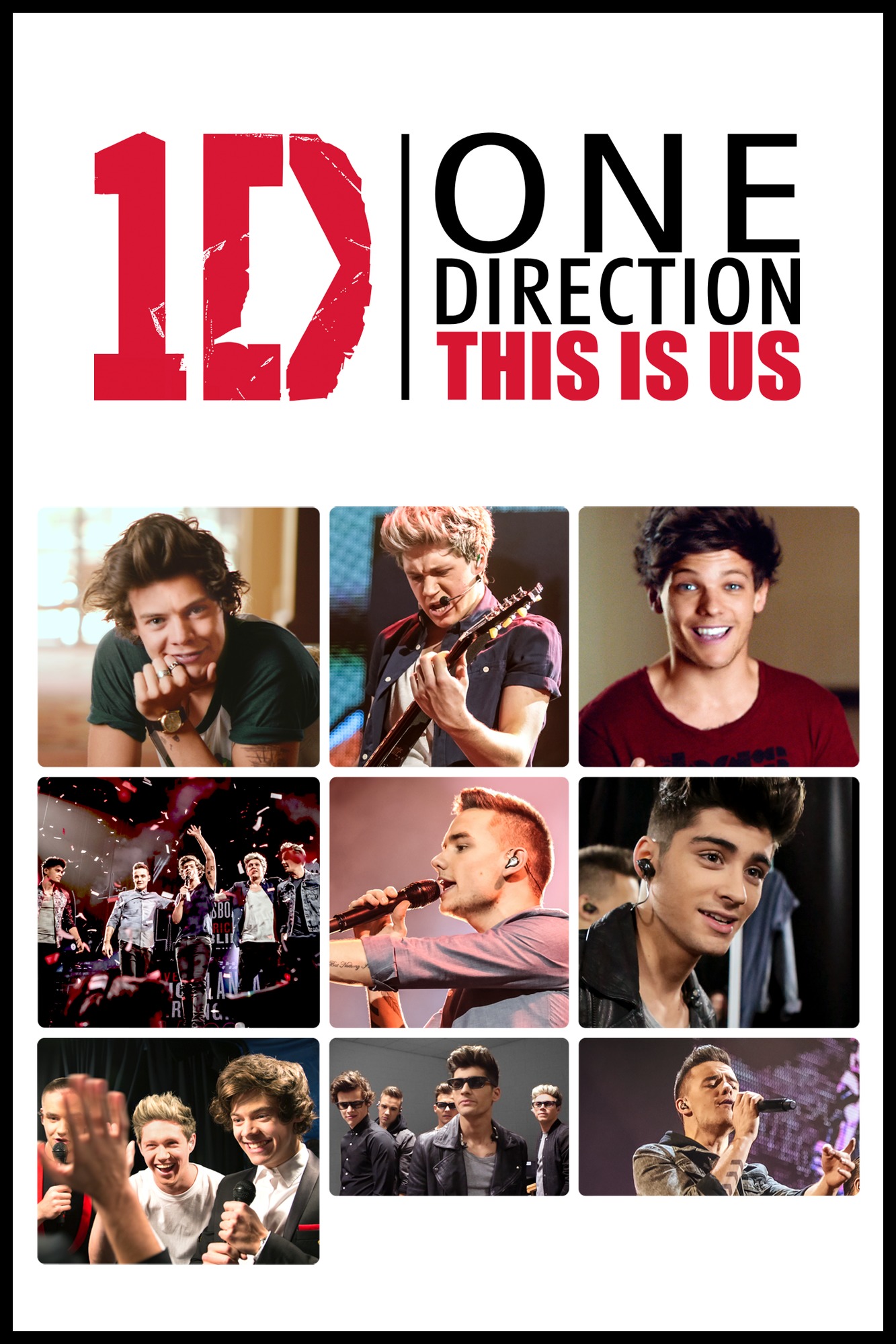 One Direction: This Is Us Locandina