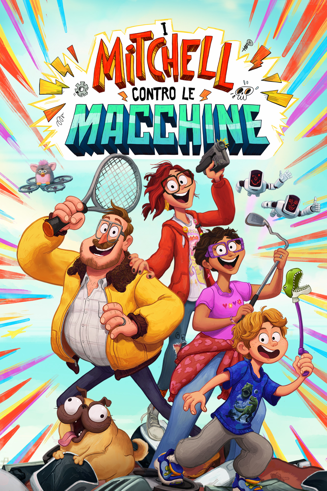 Keyart I Mitchell contro le macchine